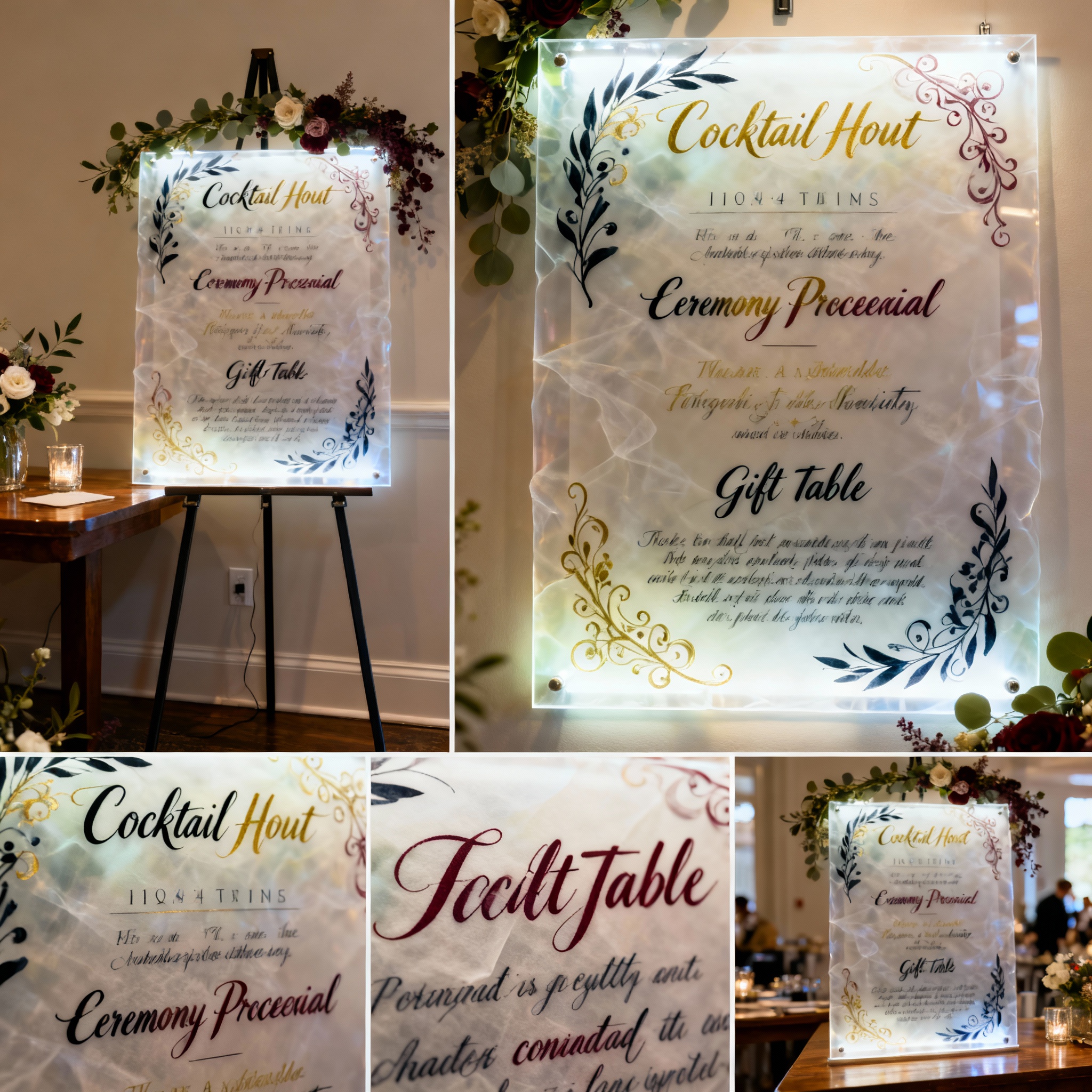 Wedding design detail