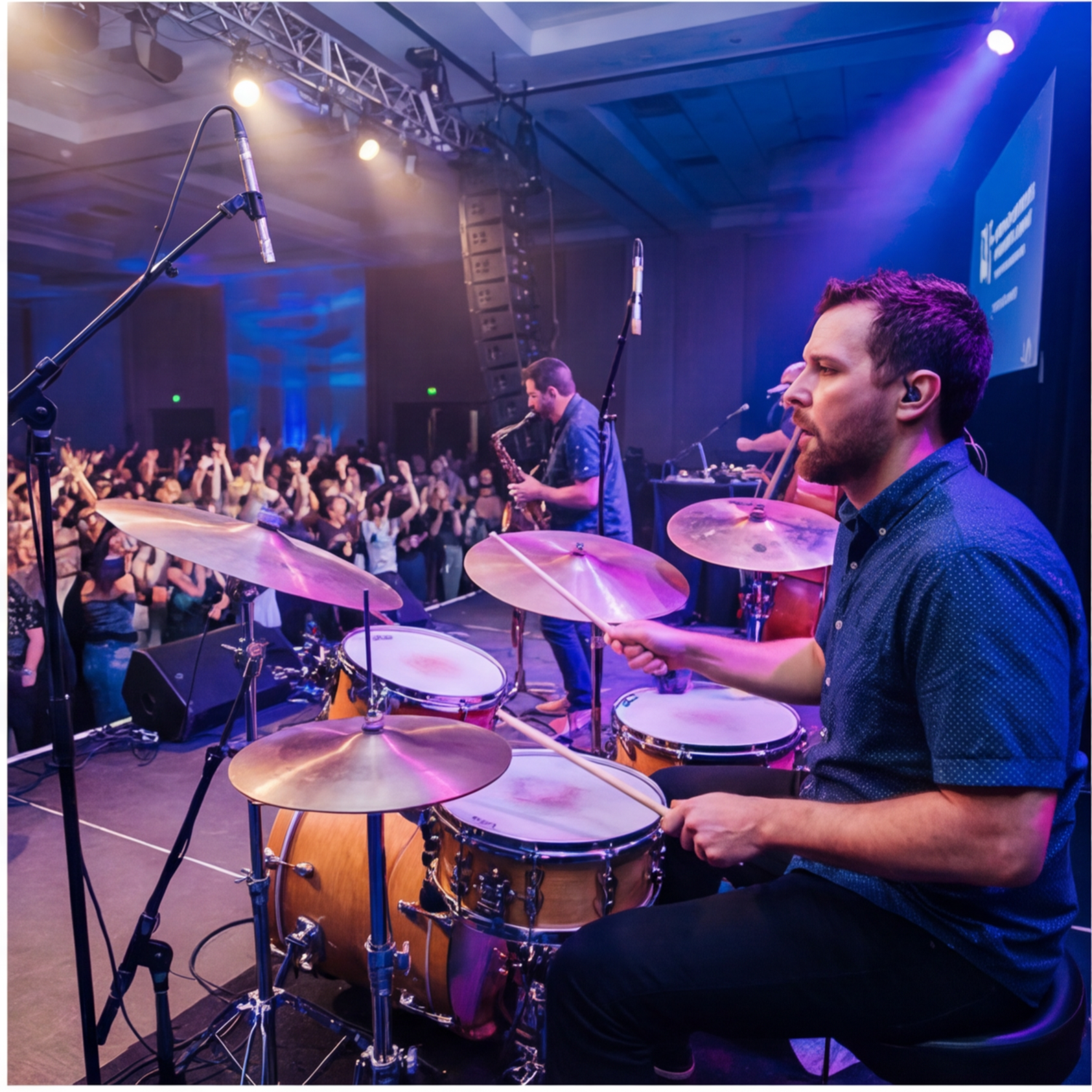 Doral Corporate Event Music Business District Energy With Modern Entertainment - Event Performance