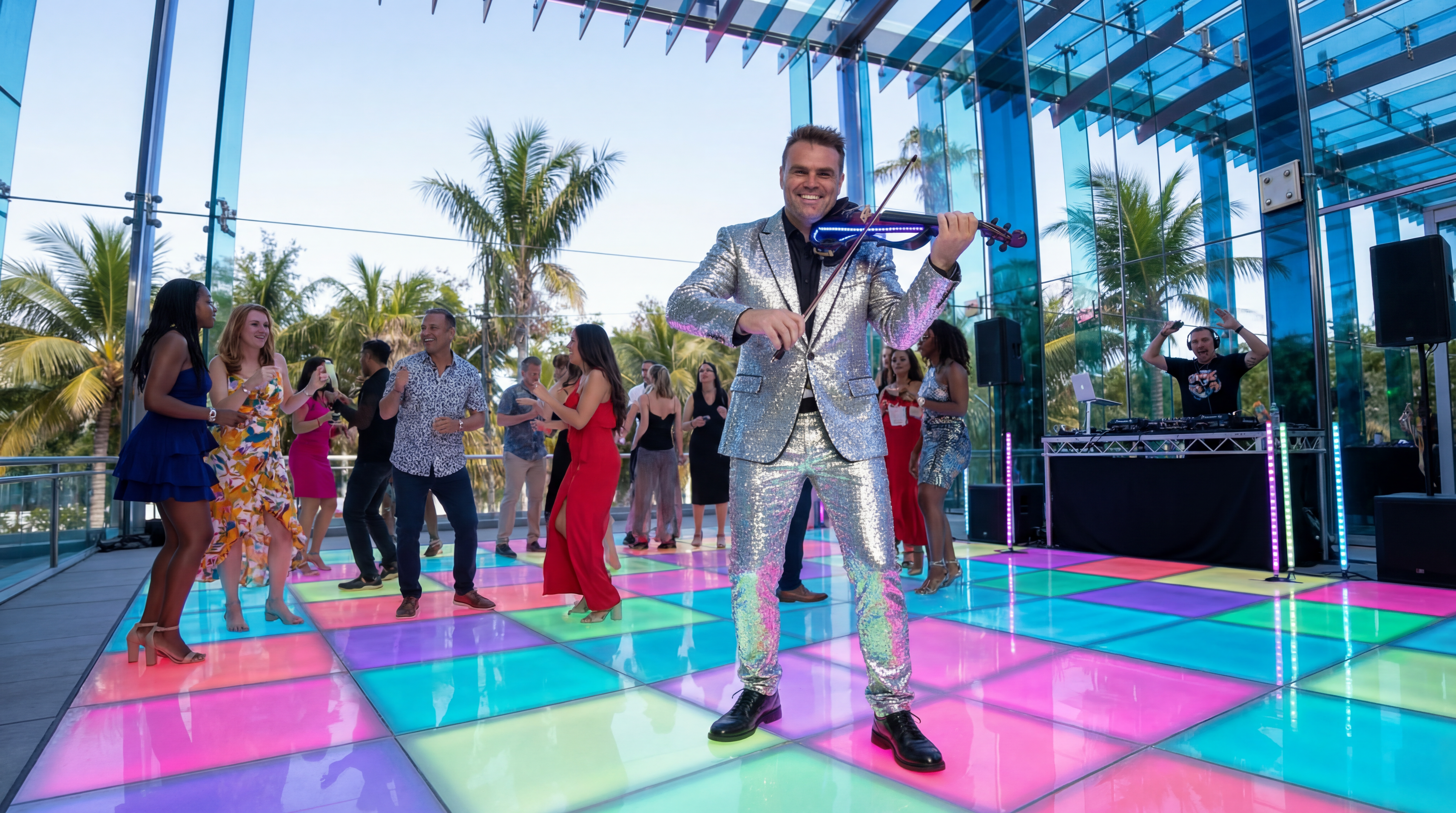 Solo Corporate Electric Violinist