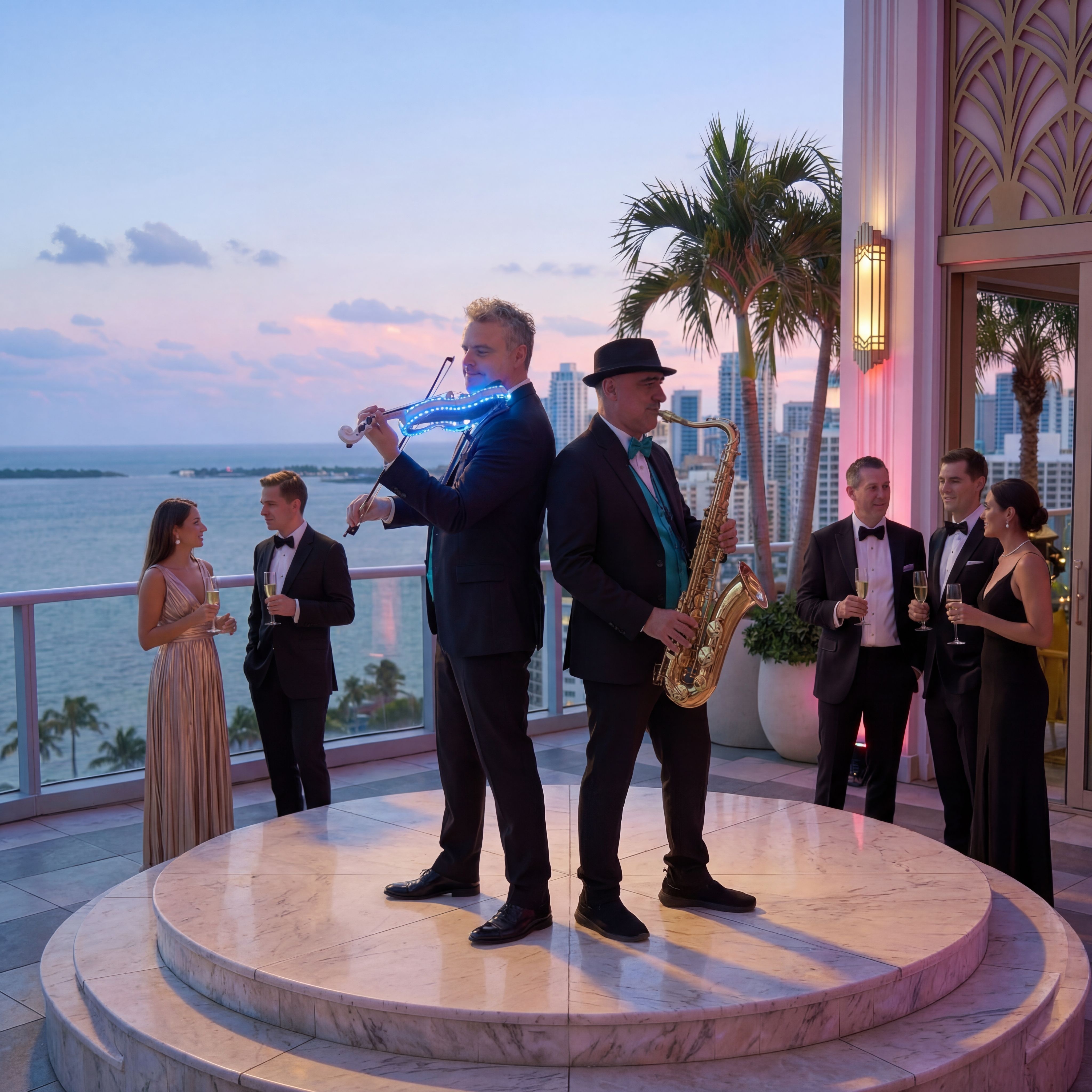 Live Saxophone In Miami The Secret Weapon Of Cocktail Hours And Vip Events - Event Performance