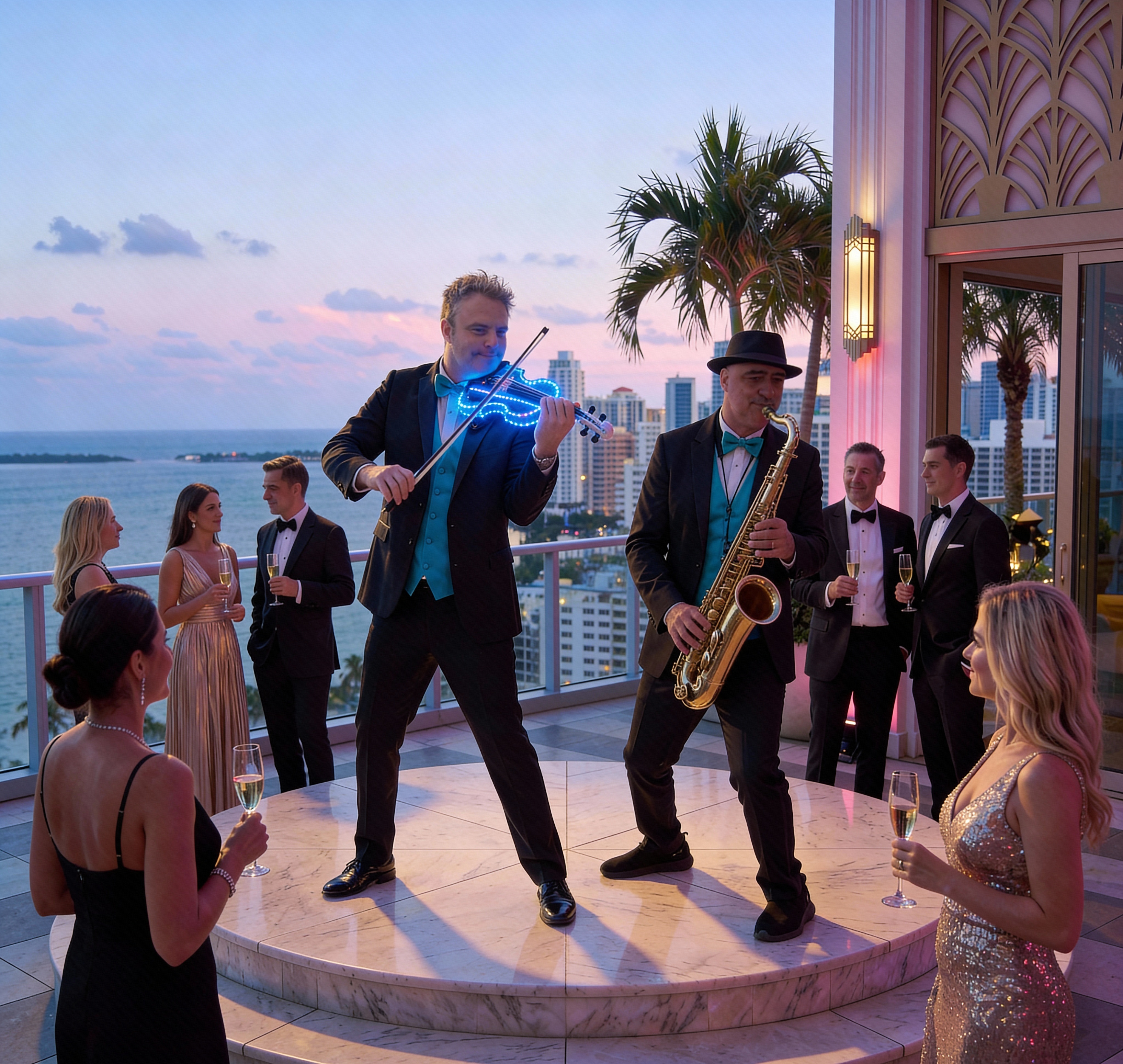 Monty Bloom Terrace Performance